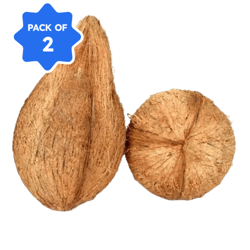 Coconut Regular, 300-400 gm (Pack of 2)