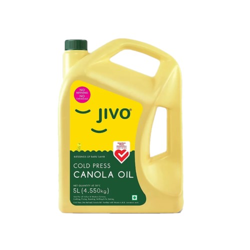 Jivo - Cold Press Canola Oil, 5 L