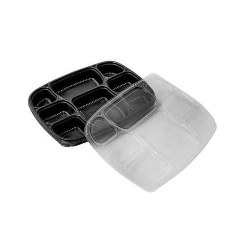 8 Compartment Meal Box (P) Tray With Lid (Pack of 200)