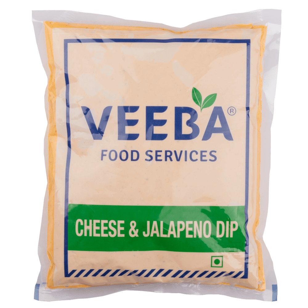 Veeba - Cheese & Jalapeno Dip (II), 1 Kg