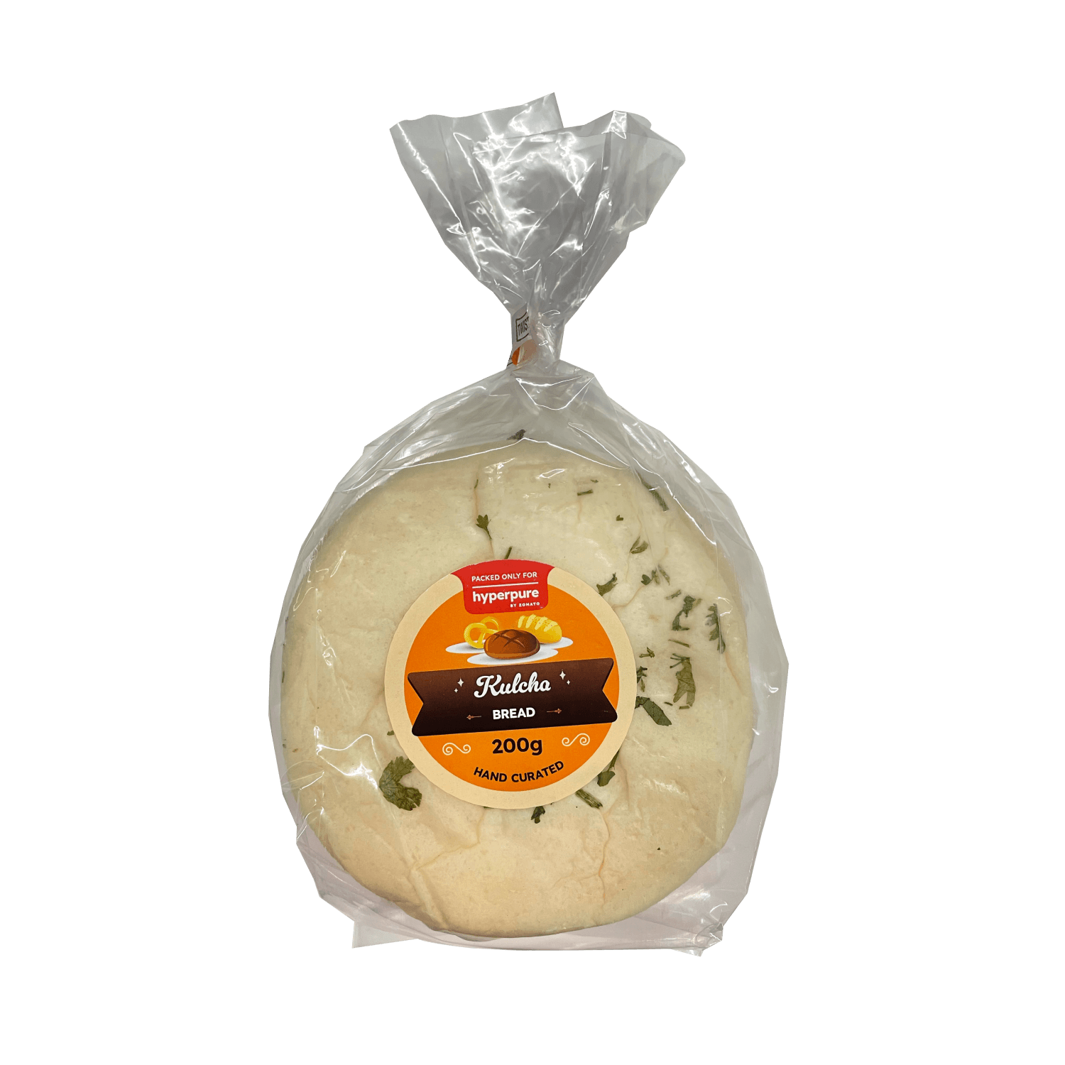 Kulcha Bread by Hyperpure (Pack of 4)