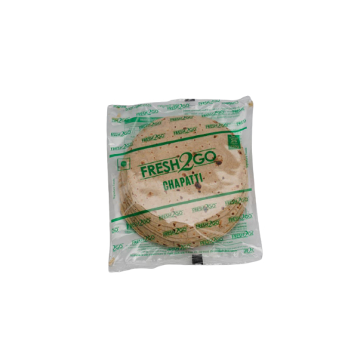 Fresh 2 Go - Frozen 7" Wheat Chapatti (RTC), 750 gm (Pack of 25)