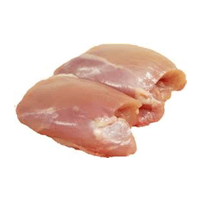 Frozen Chicken Thigh Boneless Skinless, 2 Kg Pack