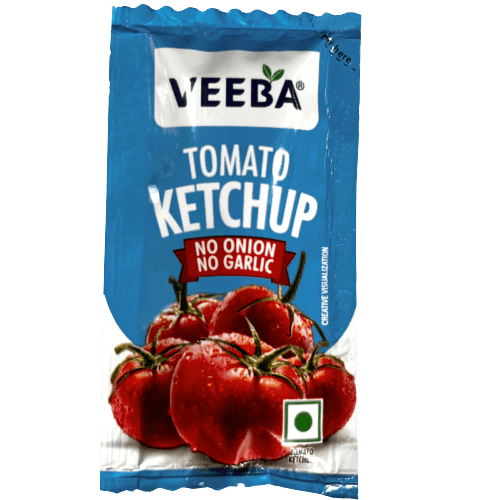 Veeba - Tomato Ketchup (Nong), 8 gm Sachet (Pack of 100)