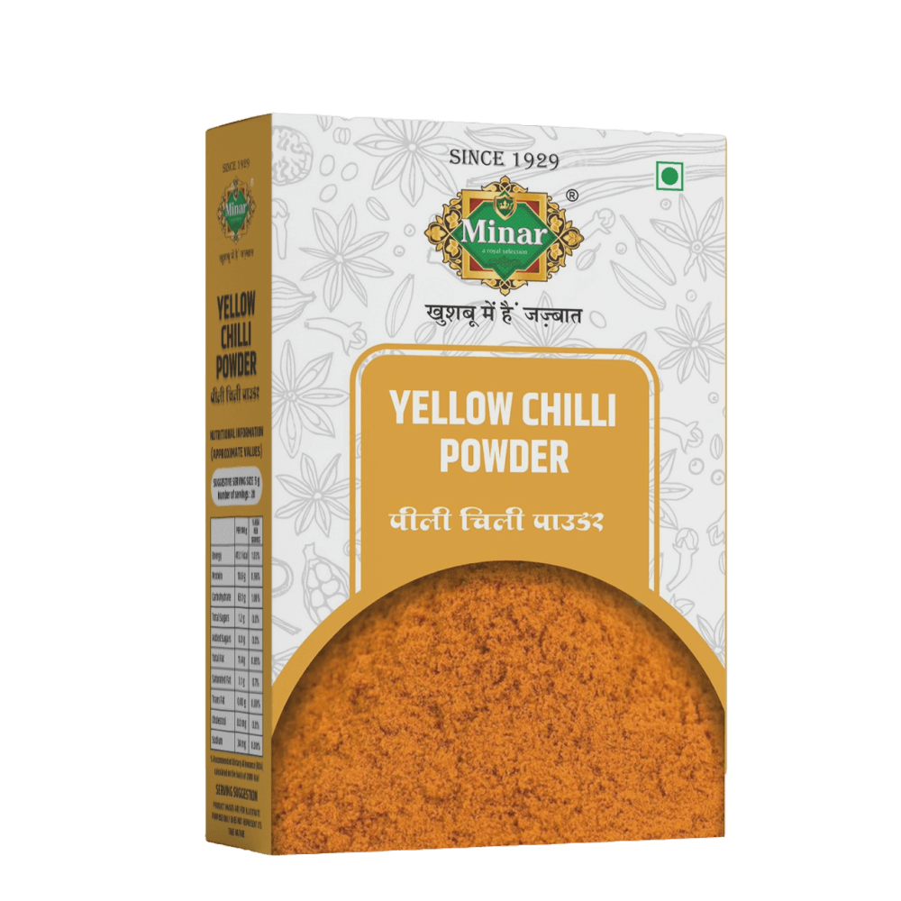 Minar - Yellow Chilli Powder, 100 gm
