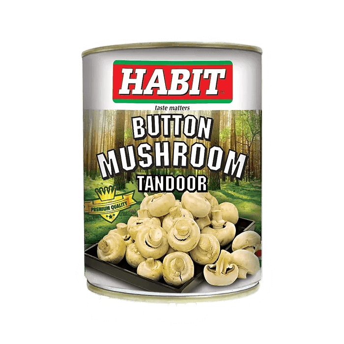 Habit - Button Mushroom Tandoor, 800 gm