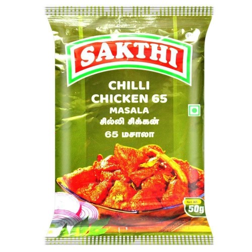 Sakthi - Chilli Chicken 65 Masala, 50 gm