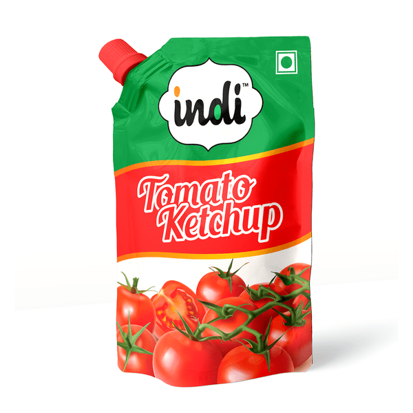 Indi - Tomato Ketchup Pouch (Spout), 950 gm