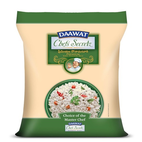 Daawat Chef's Secretz - Premium Sona Masoori Rice, 30 Kg