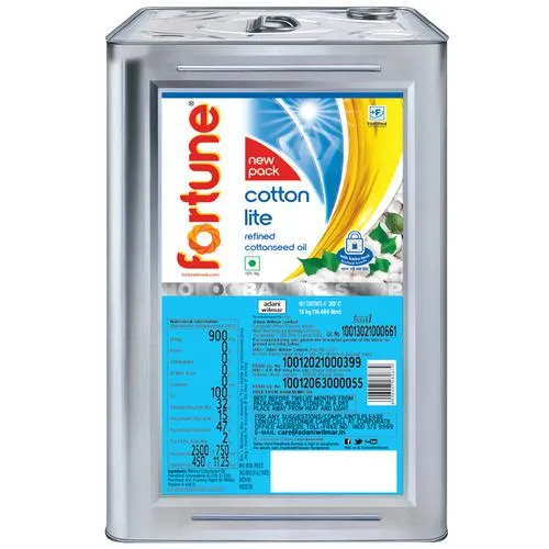 Fortune - Refined Cotton Seed Oil, 15 Kg Tin