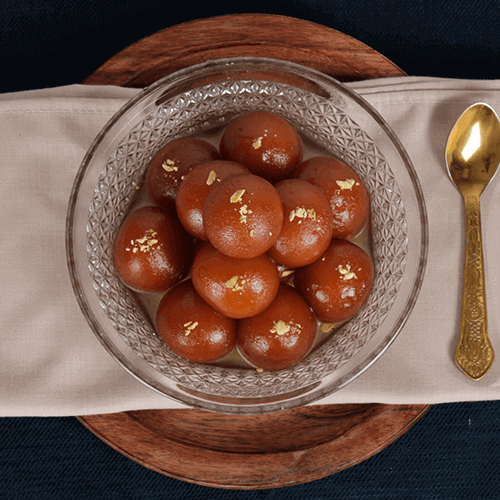 Gulab Jamun by Hyperpure, 22 gm/pc (Pack of 80), 3.7 Kg, Canned