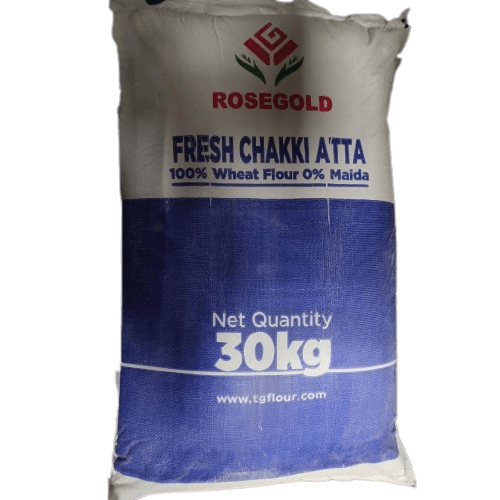 Rosegold - Fresh Chakki Atta, 30 Kg