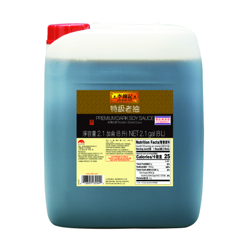 Lee Kum Kee - Premium Dark Soya Sauce, 11.7 L Jar