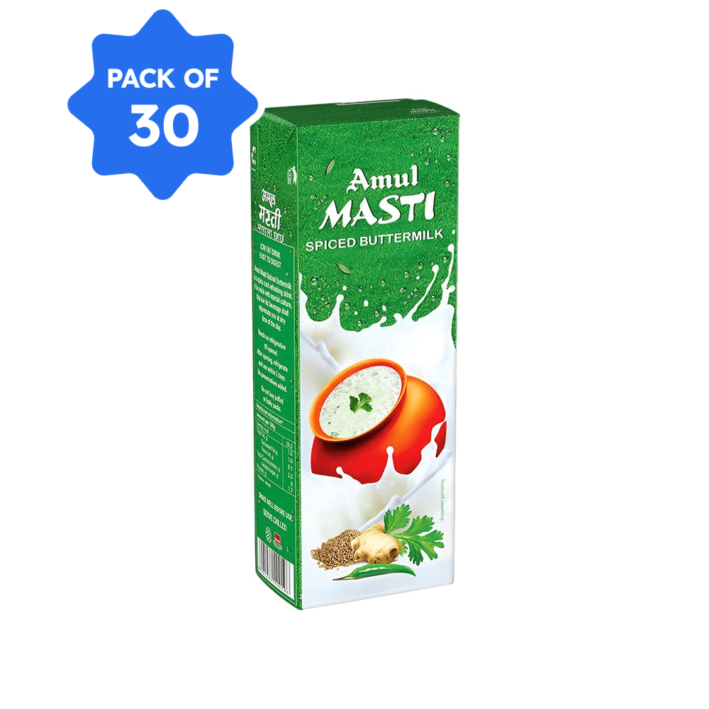 Amul - Masti Buttermilk, 200 ml (Pack of 30)