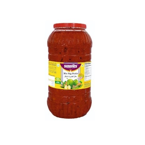 Swastiks - Mix Veg Pickle, 2.5 Kg Jar