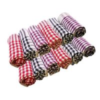 Checked Cloth (Pack of 12)