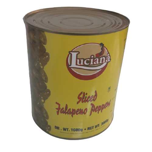 Luciana - Sliced Jalapeno, 3 Kg