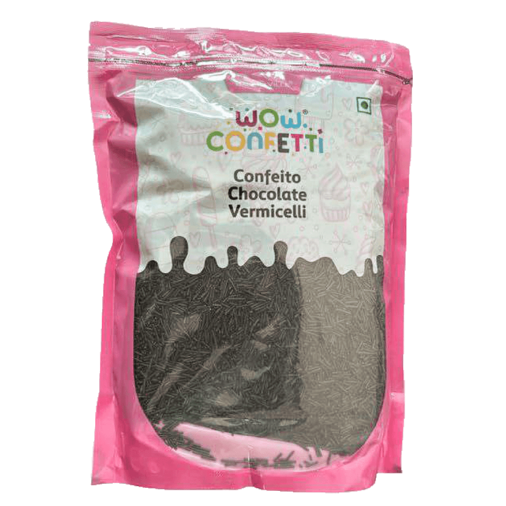 Wow Confetti Confeito - Chocolate Vermicelli, 1 Kg