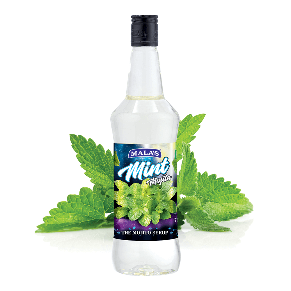 Mala's - Transparent Mojito Mint Syrup, 750 ml