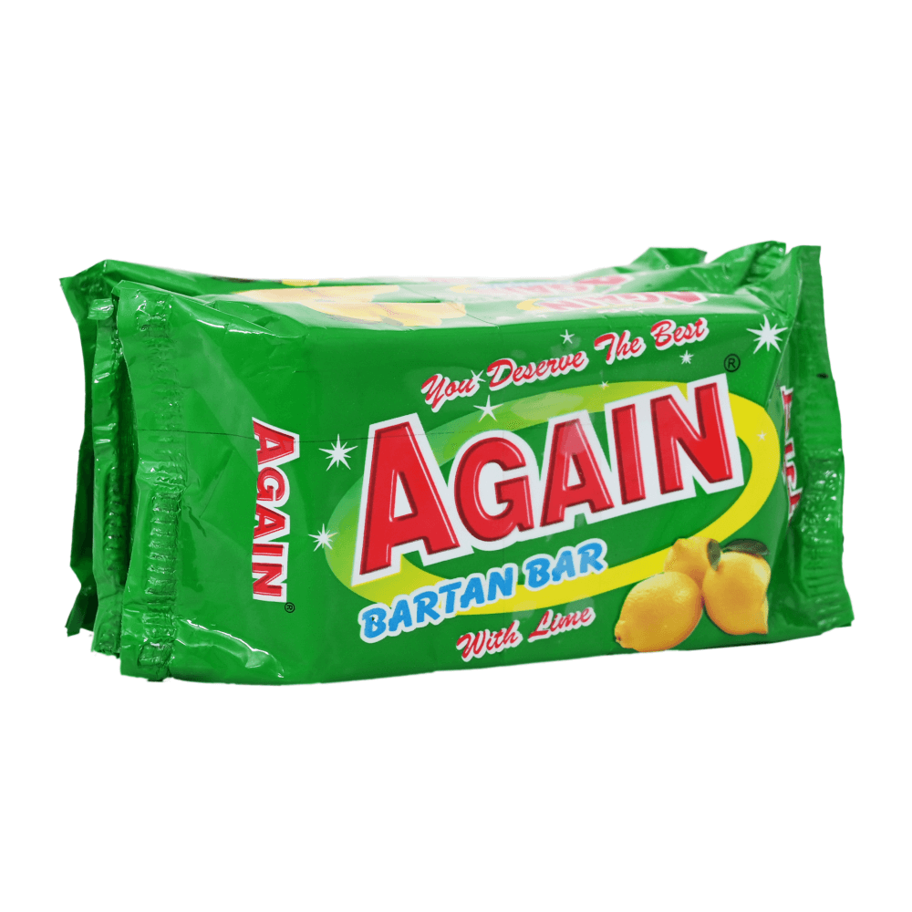 Again - Dishwash Bar, 200 gm (Pack of 3)