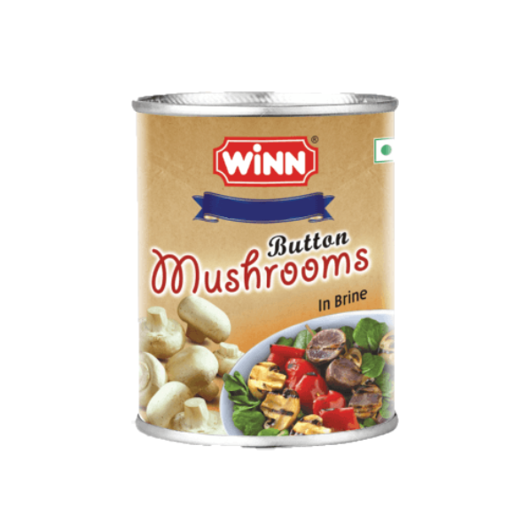 Winn - Button Mushroom In Brine (Premium), 800 gm