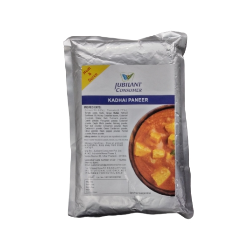 Jubilant - Kadhai Paneer, 1 Kg, Ambient/Retort