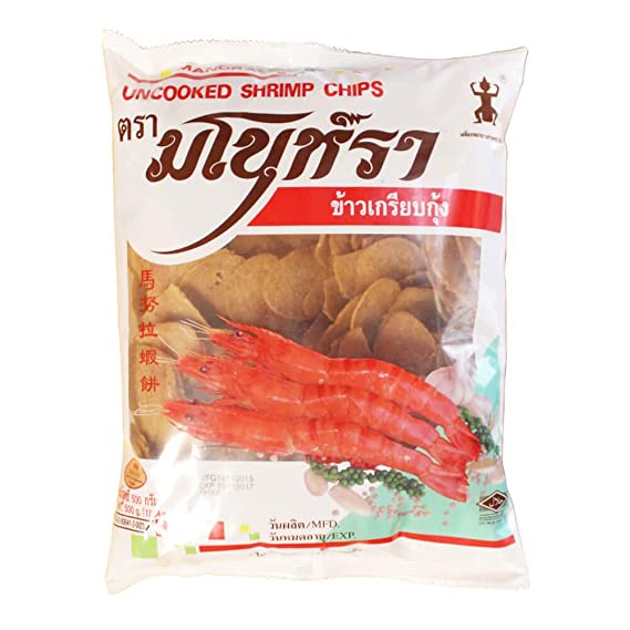 Manora - Uncooked Shrimp Chips/ Prawn Crackers, 500 gm