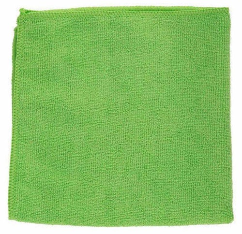 Microfiber Cloth (LD) 280 GSM, Green 40 X 40 cm