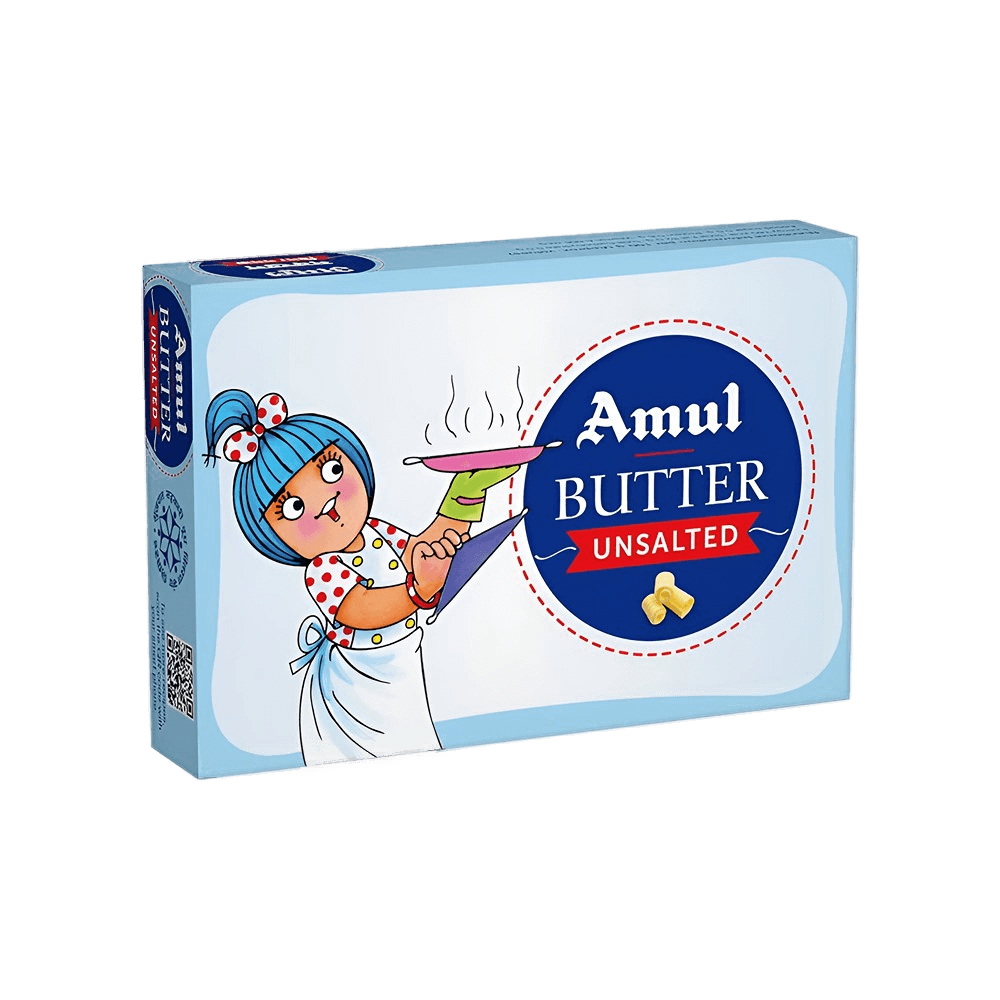 Amul - Butter (Unsalted), 100 gm