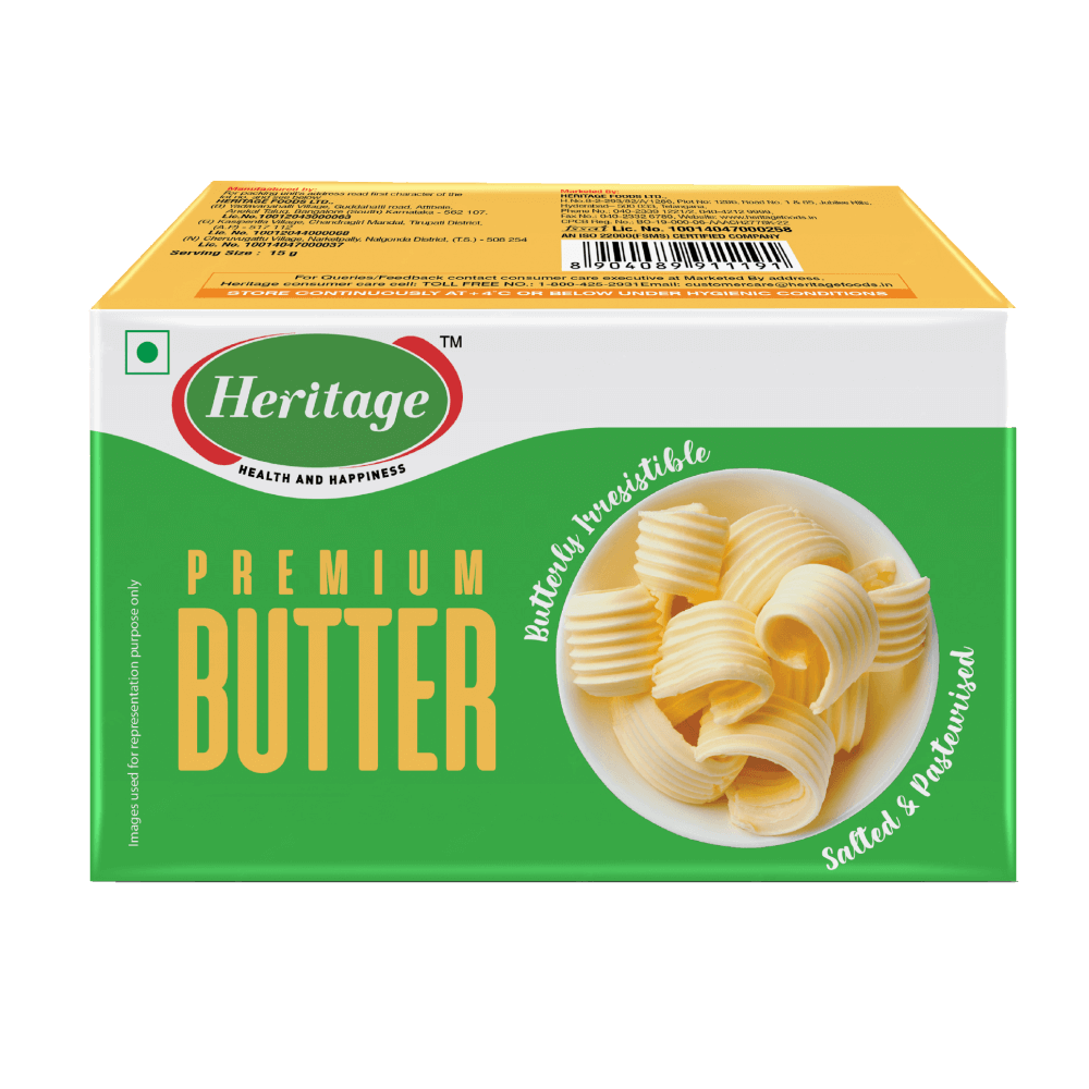 Heritage - Table Butter, 500 gm