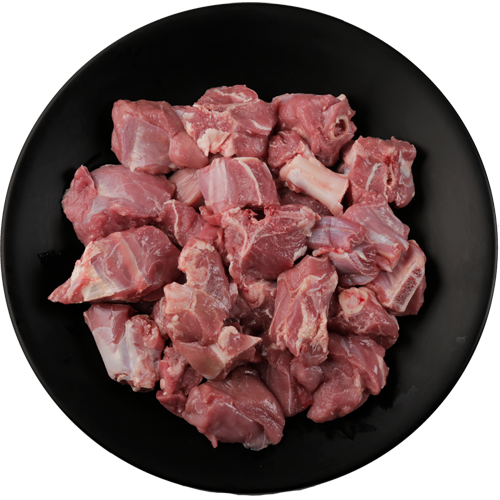 Fresh Mutton Curry Cut (Lamb) (Age <10 Months), 20-40 gm/pc