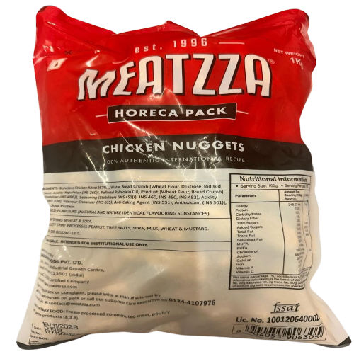 Meatzza - Chicken Nugget, 1 Kg