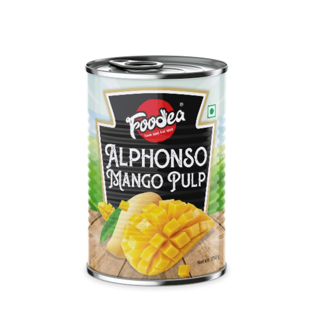 Foodea - Alphanso Mango Pulp, 850 gm