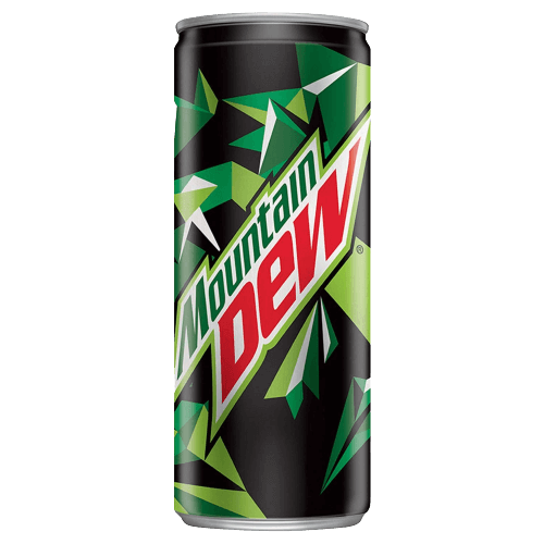 Mountain Dew - 250 ml Can (Pack of 24)