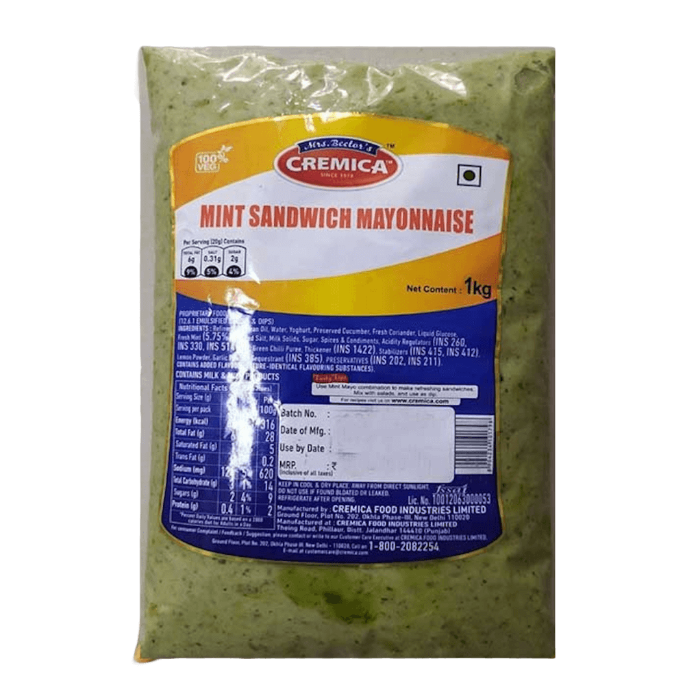 Cremica - Mint Mayonnaise, 1 Kg