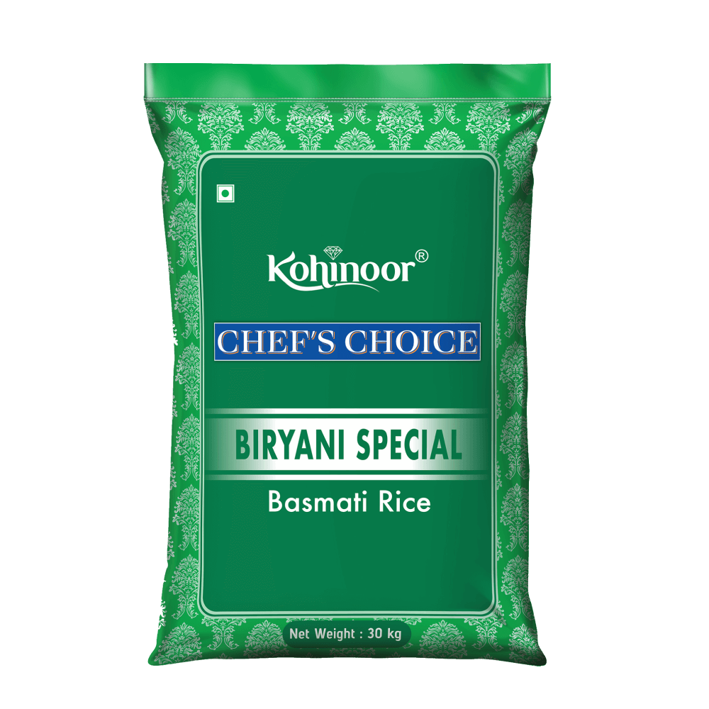 Kohinoor Chef's Choice - Biryani Special Basmati Rice, 30 Kg (Old Crop)