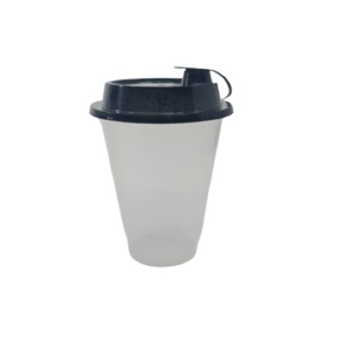 Shaker Glass with Lid, 250 ml  (Pack of 50)