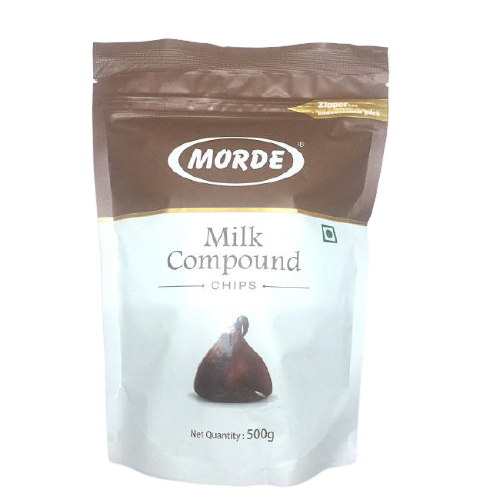 Morde - Milk Compound Chocolate Chips, CC M2390, 500 gm