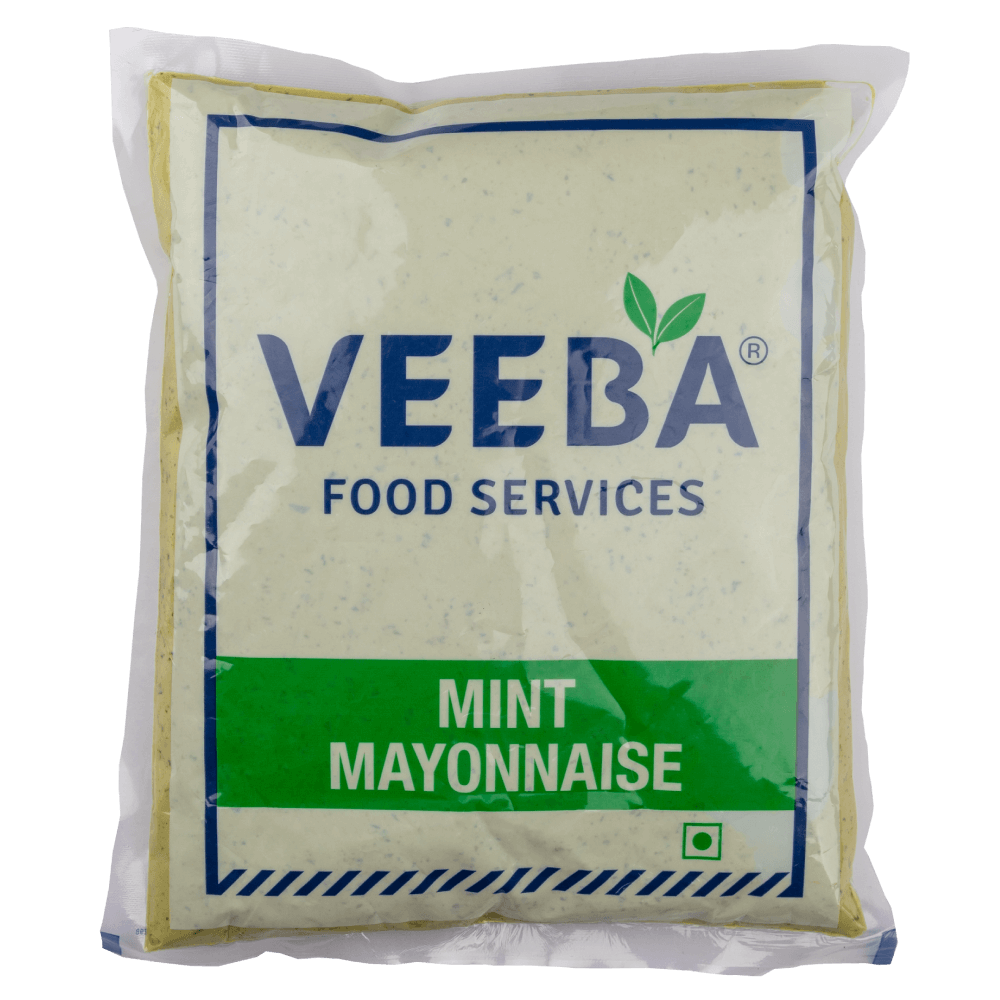 Veeba - Mint Mayonnaise Dressing, 1 Kg