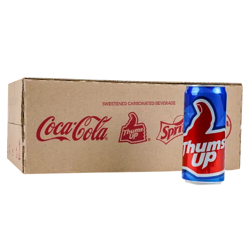 Thums Up - 330 ml Can, (Pack of 24) MRP - 70/pc