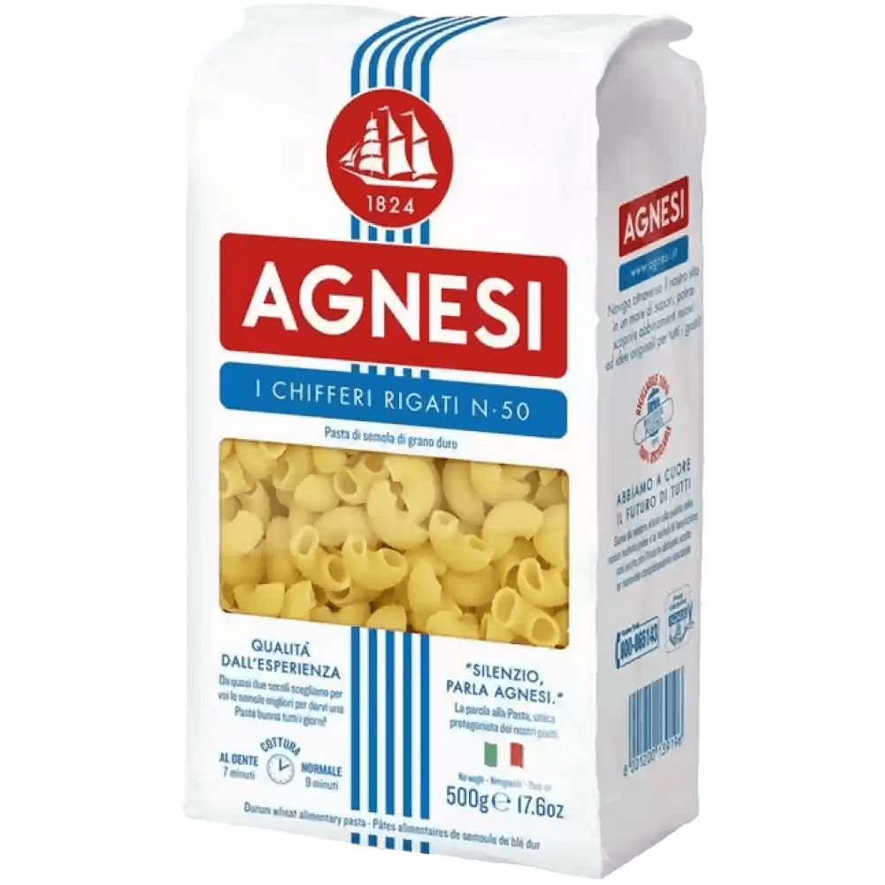 Agnesi - Chifferi Pasta, 500 gm