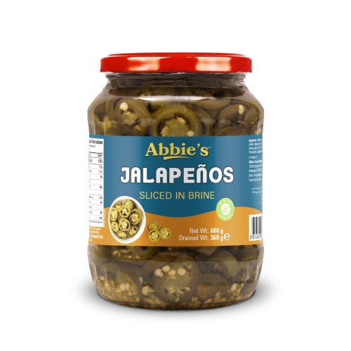 Abbie's - Jalapeno Sliced in Brine, 680 gm