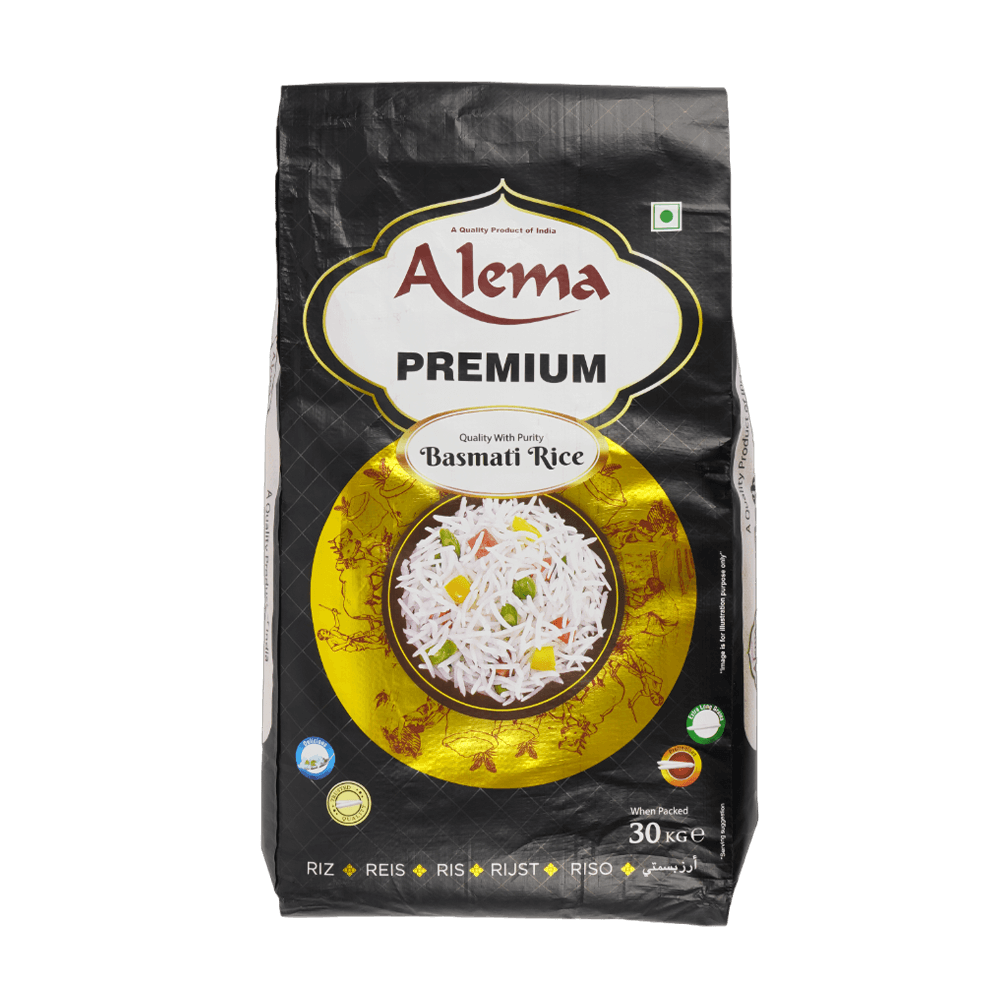 Alema - Premium Basmati (Biryani) Rice, 30 Kg (Old Crop)