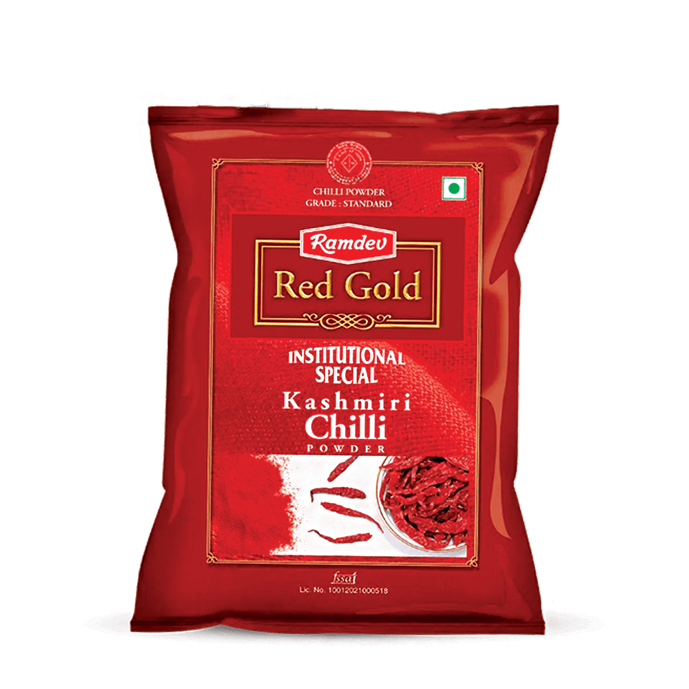 Ramdev - Red Gold Kashmiri Chilli Powder, 1 Kg