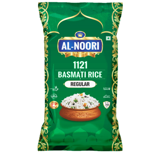 Al Noori - Regular Basmati (1401) Rice, 30 Kg