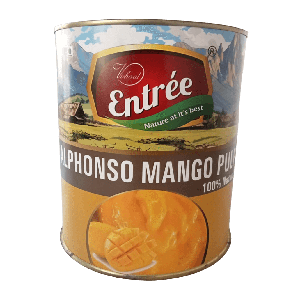 Entree - Alphonso Mango Pulp, 2.9 Kg