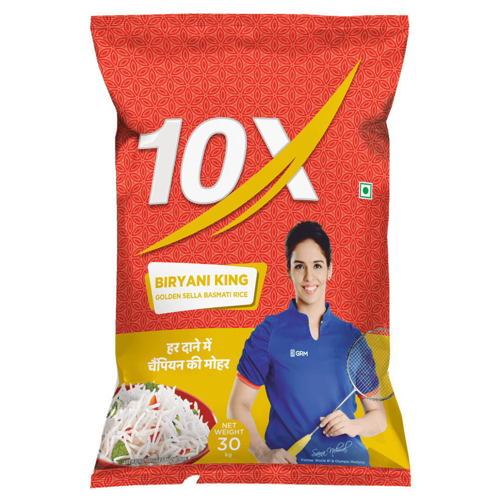 10X - Biryani King Golden Sella, 30 Kg