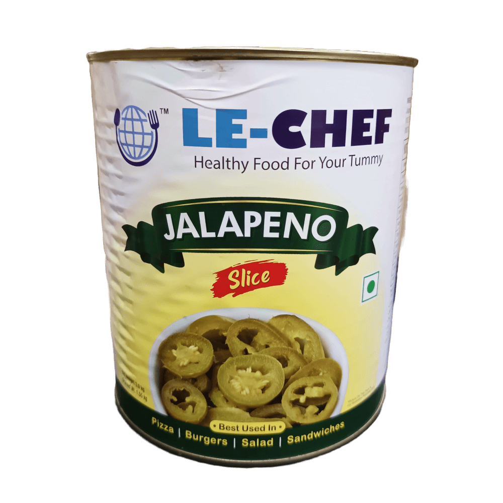 Le Chef - Jalapeno Sliced, 3 Kg