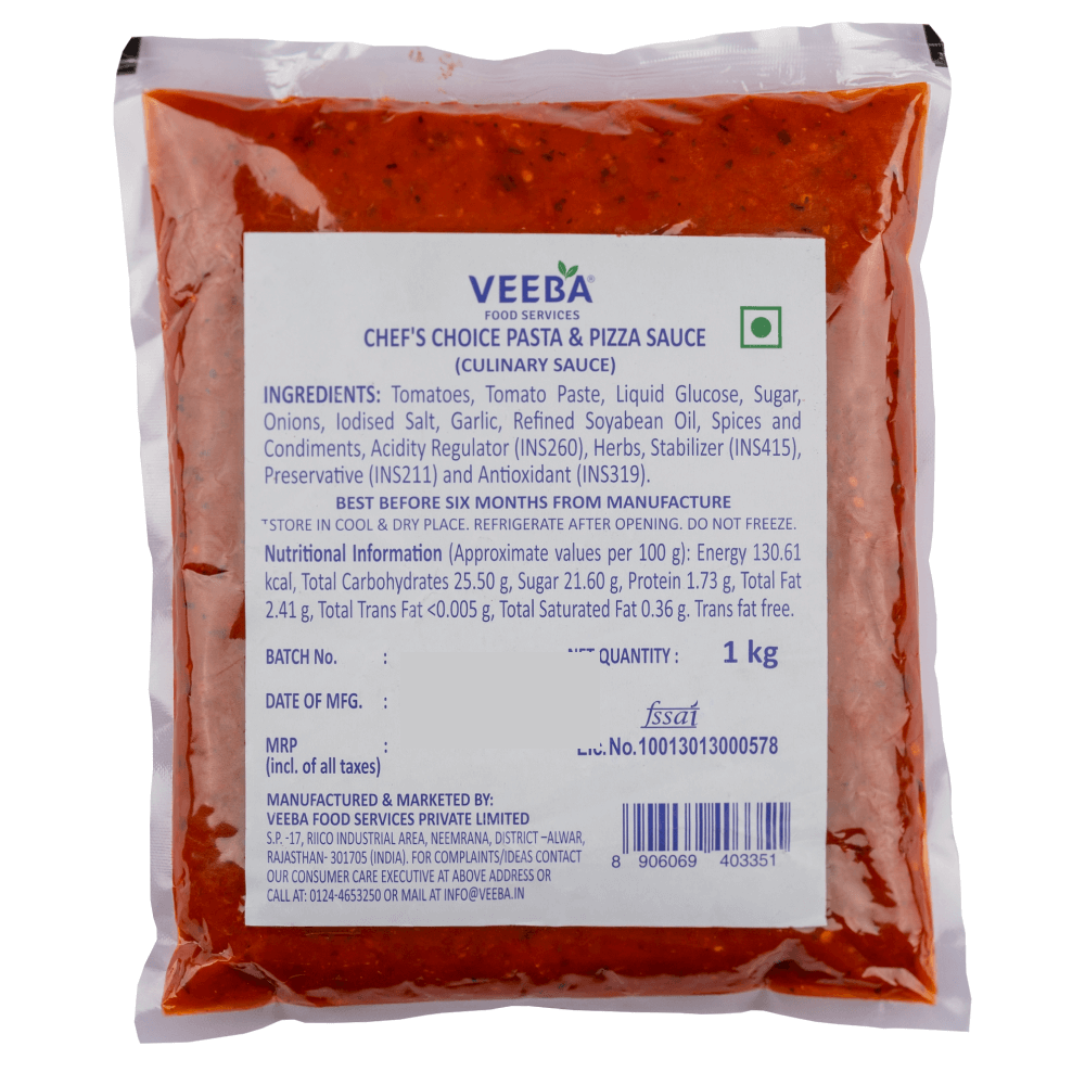 Veeba - Pizza and Pasta Chef's Choice, 1 Kg