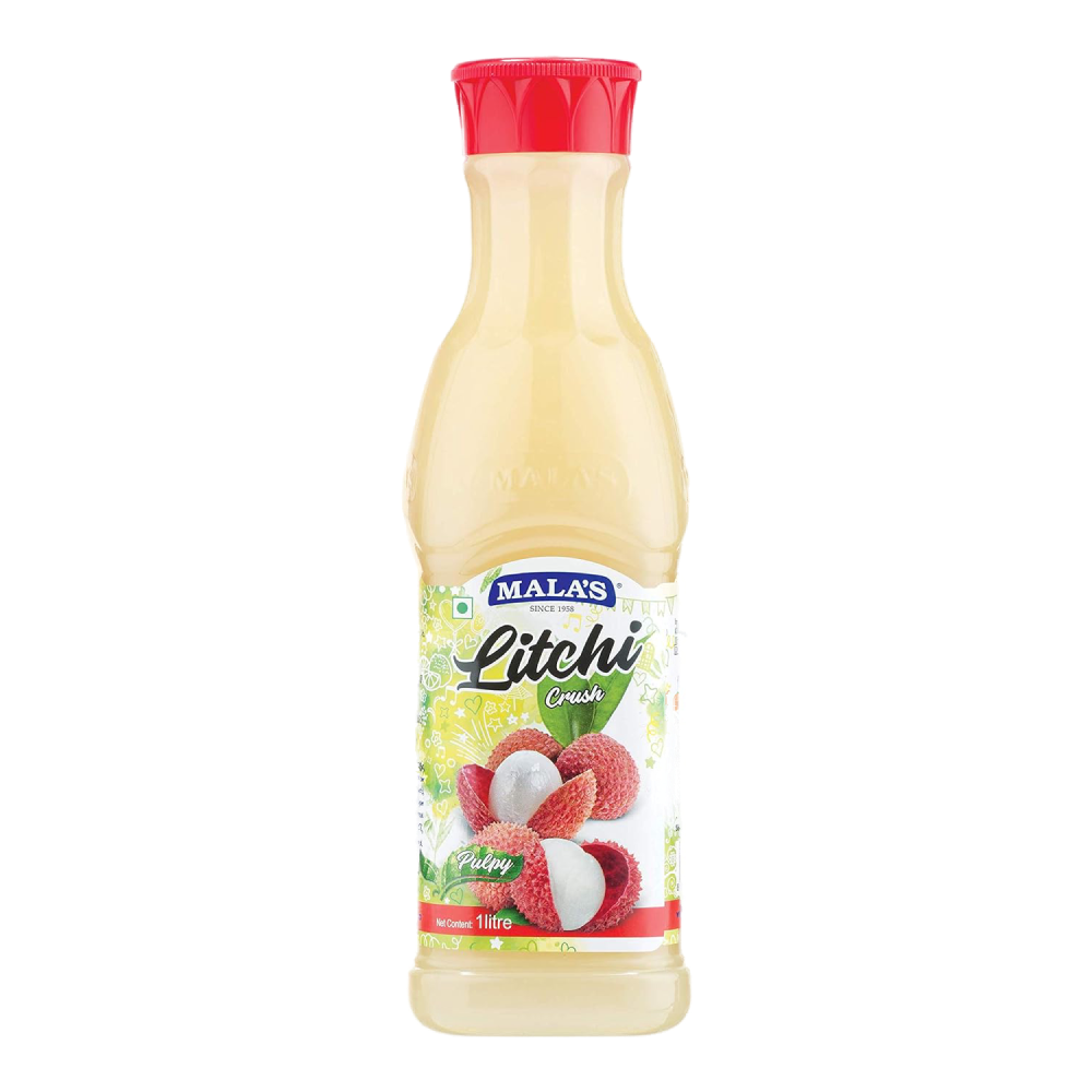 Mala's - Litchi Crush, 1 L